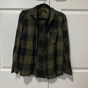 Plaid Button Up